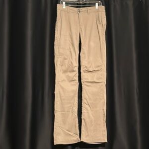 Prana Women’s Zion Stretch Hiking Pants in Sand Tan 6 Tall